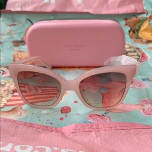 NWOT Kate Spade Pink Modern Sunglasses